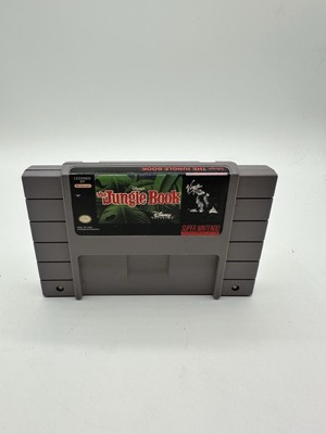Disney's The Jungle Book (Super Nintendo Entertainment System, 1994) Loose