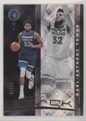2019-20 Panini Black Gold 12/25 Karl-Anthony Towns #36 5ox