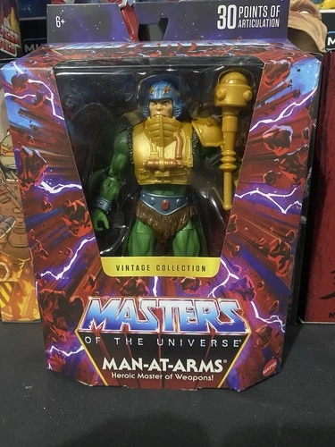 MOTU Masters of The Universe Masterverse Vintage Collection MAN-AT-ARMS Figure