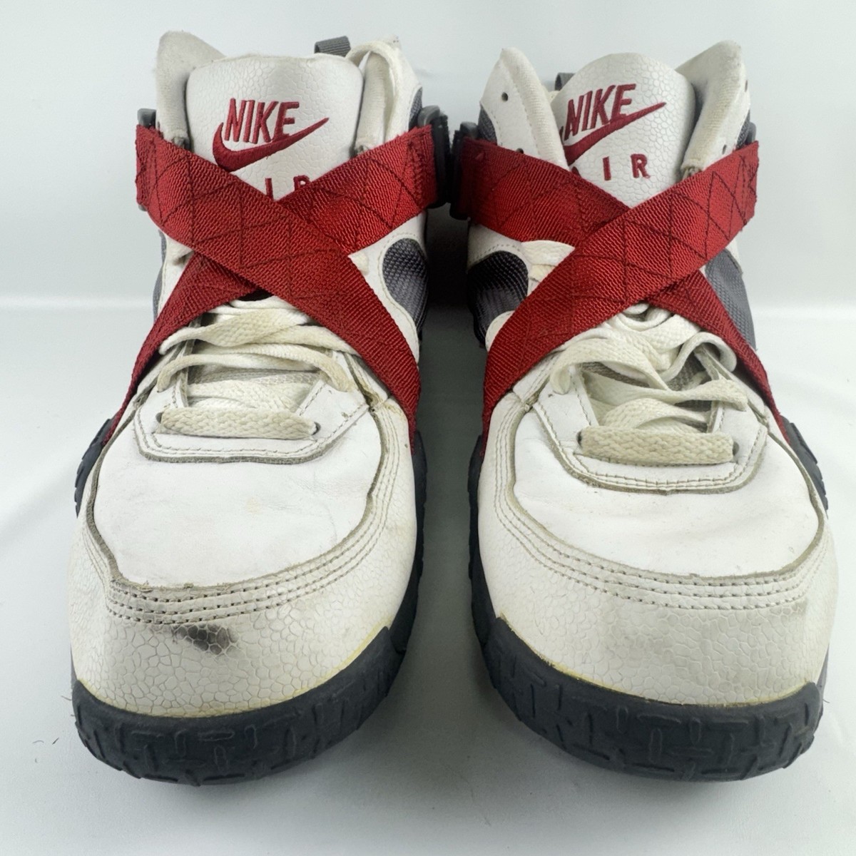 Size 13 - Nike Air Raid White Black for sale online | eBay