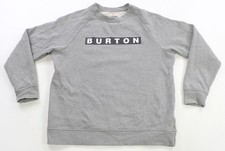 Rare VTG BURTON Durable Goods Box Logo Crewneck Sweatshirt 2000s Snowboards SZ L