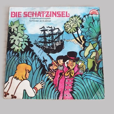 LP Die Schatzinsel Paradiso Neue Mode 05 21050-2 BASF 1971 Vintage Hörspiel Viny