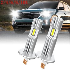 AUXITO H1 LED Headlight Bulb Conversion Kit High Low Beam 6500K Super White 2/4X