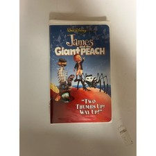 Walt Disney James and The Giant Peach VHS