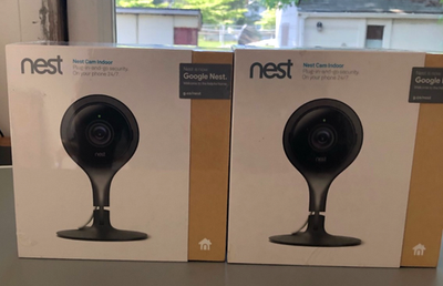 #ad NEW Google Nest NC1102ES Cam Indoor Security Camera 1st Generation Sealed $115.00