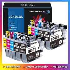 XL LC401XL Ink Cartridges chip fits Brother MFC-J1010DW MFC-J1012DW MFC-J1170DW
