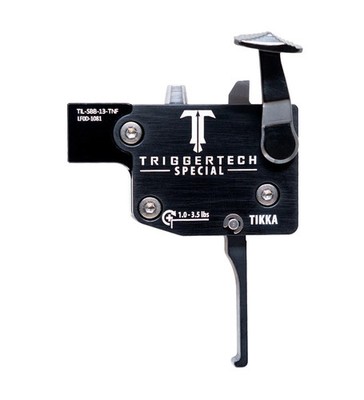 TriggerTech Special Straight Flat Lever Trigger Fits Tikka T3/T3x LEFT HAND