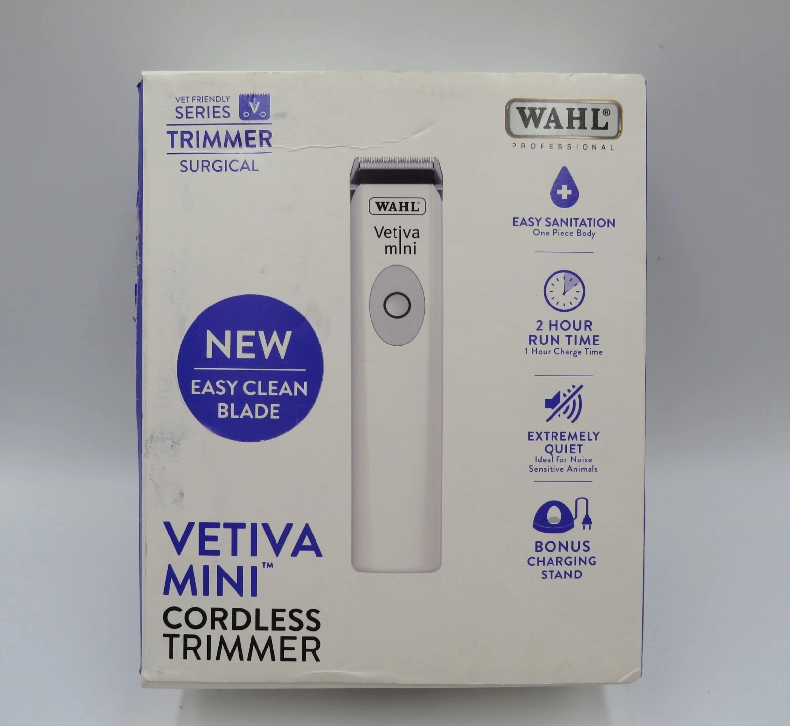 Wahl Vetiva Mini Cordless Veterinary Trimmer for Dogs, Cats Professional Animal
Opens in a new windo