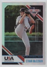2020 USA Baseball Stars & Stripes Longevity Holo Foil 92/99 Ethan McElvain 7fb