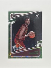 2021-22 Panini Donruss The Rookies Holo Green Ice Evan Mobley #3 Cavaliers