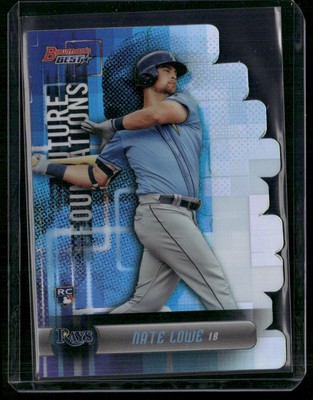 2019 Bowman's Best #FF-NL Nate Lowe Future Foundations Die Cuts