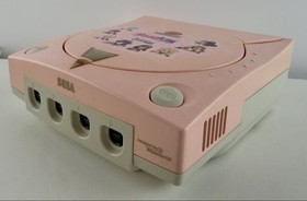 Sega Dreamcast HKT-3000 Home Console Gamecube Sakura Taisen Wars Unit Pink