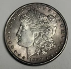 AU+ 1888-P Morgan Silver Dollar (nice toning!), U.S. $1 Coin Almost Uncirculated