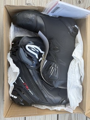 Alpinestars Supertech R Vented Motorcycle Boots Street Track Racing
