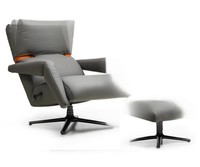 Luxus Sessel MöBel Club Lounge Relax Kunstleder Einrichtung Wohnzimmer