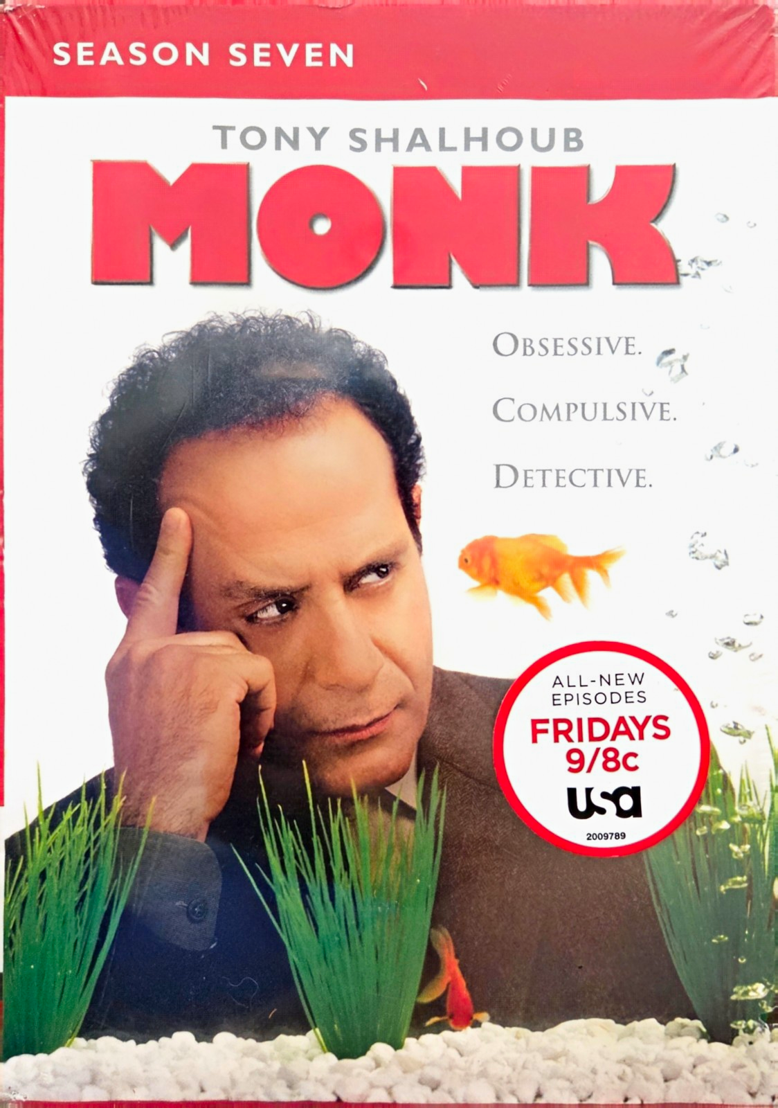 Monk: Season Seven DVD TV Series Disc Set w/ Tony Shalhoub Season 7 - 0079