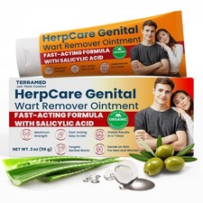 Genital Wart Remover with Salicylic Acid  Ointment for White