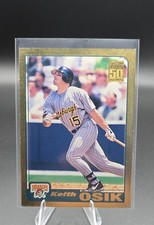 2001 Topps - Keith Osik #509 Gold /2001