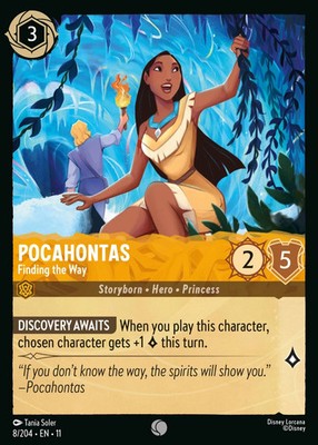Disney Lorcana Winterspell Folienkarten