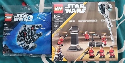LEGO Star Wars 40765 Kamino Training Facility & 30708 Falcon Polybag GWP New 