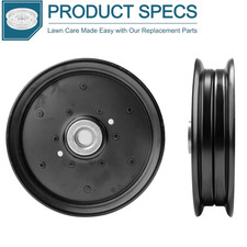 Lawn Mower Flat Idler Pulley 126124 604231 Hustler Raptor 937813 937763 937755