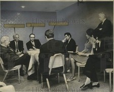 Foto de prensa 1970 Louis Gurvich, Bob Wolff y Jim Jacoby Watching Bridge Contest