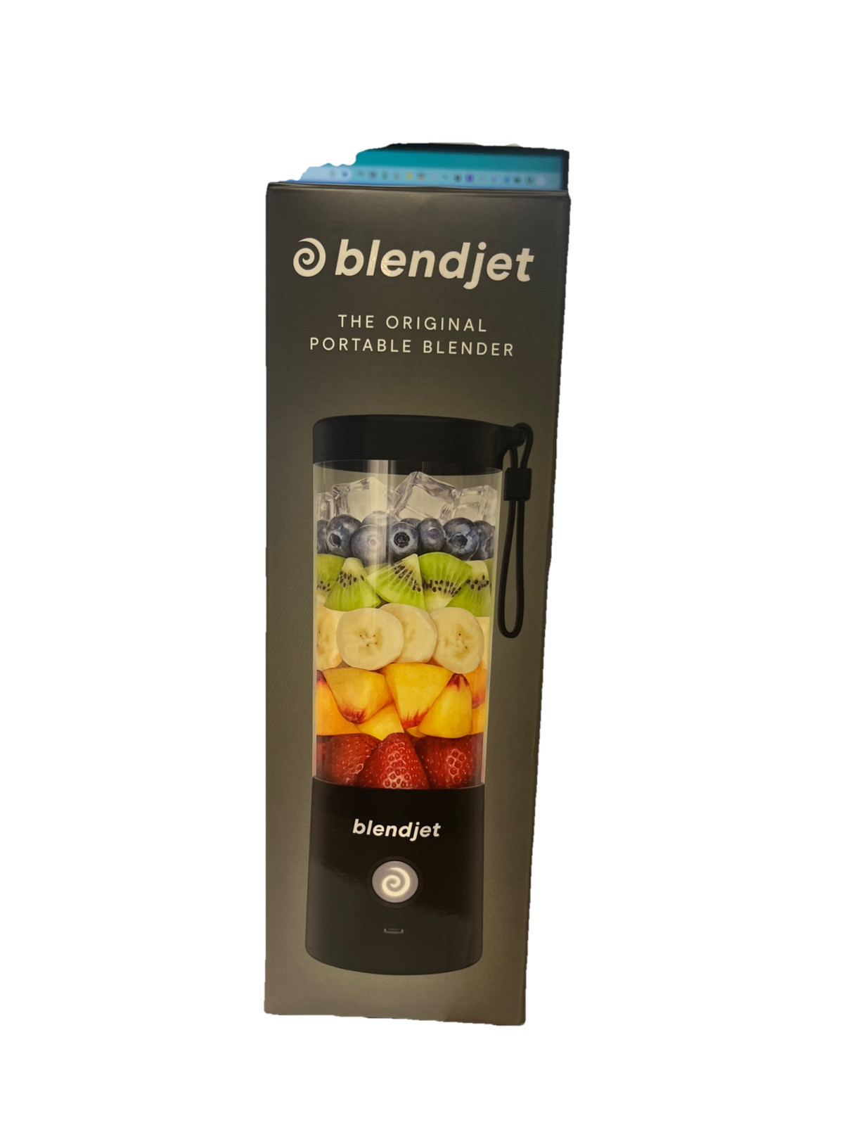 BLENDJET 2 Portable USB Blender 16 oz Black Rechargeable Innovation