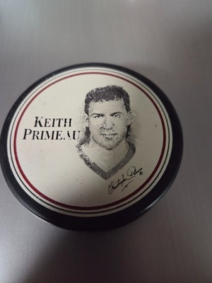 Keith Primeau Detroit Red Wings Burger King 1996 puck
