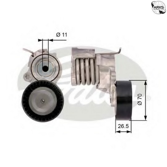 Fits GATES T39115 BELT TENSIONER V-RIBBED BELT ⭐UK Stock⭐ - Image 16