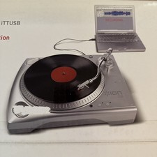 ION USB Turntable / Vinyl Archiver Digitizer iTTUSB Brand NEW IN BOX NEVER USED