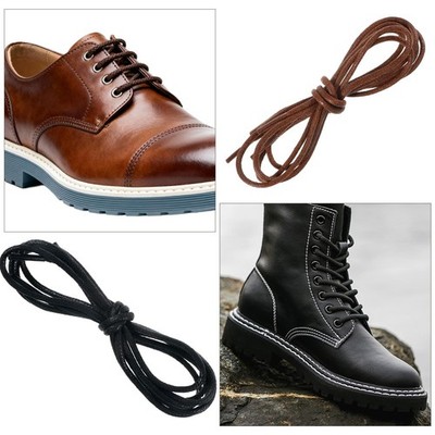 Macuezu 2 Pairs Dress Shoe Laces for Men, 31.5 Inch Replacement Shoe  Strings ... | eBay
