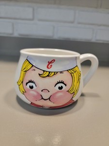 Vintage Campbell’s Soup Kids Ceramic Coffee Mug Cup 1980s Collectible