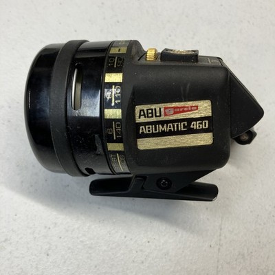 Abu-Garcia ''ABUMATIC 460'' Power Torque Retrieve Push Button Spin Cast Reel