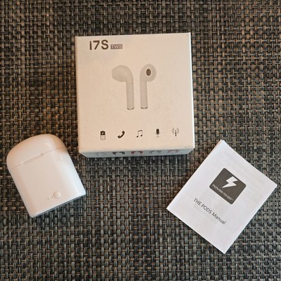 TWS I7S Wireless Bluetooth Earphones/Headphones/Earbuds for iPhone/Samsung