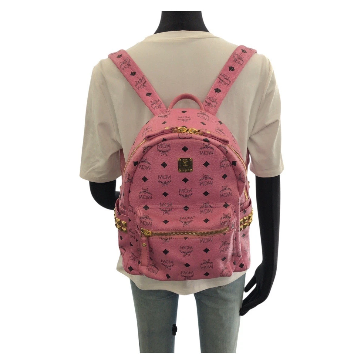 MCM バックパック ピンクバッグ & ハンドバッグ 女性用 | eBay