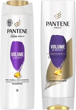 Image of Pantene Active PRO-V Volume & Body Shampoo 400ml and Conditioner 360ml Set | Ad