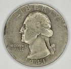 1941-P Washington Quarter ~ 90% Silver ~ C3339
