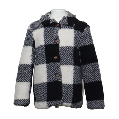 Cat Cat Studio, Oberhemd, Unisex (Kinder), Größe: 128, Schwarz/Weiß, Karo #HNB