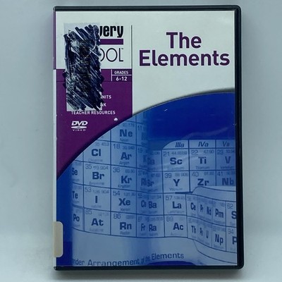 Discovery School: The Elements DVD 2004 Science Educational EX-LIBRARY