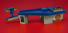 Vintage 1987 Micro Machines Shell Gas Station Playset