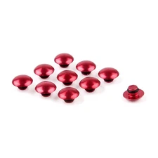 Universal Hex Socket Bolt Screw Nut Head Cover Cap M10 10MM Motorcycle Red US
