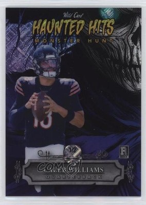 2024 Wild Card Haunted Hits Monster Hunt Promo 1/2 Caleb Williams Rookie RC o7m