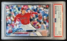 2018 Topps Complete Shohei Ohtani Retail Rookie RC #700 Angels PSA 9