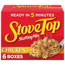 Kraft Stove Top Chicken Stuffing Mix, 6 oz., 6 pk.