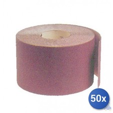 50x Maurer Metro Abrasive Sandpaper Resin Bonded Corundum 120mm Grit 60