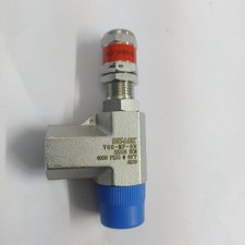 DK-LOK Pressure Relief Valve, 1/2" MF, No Spring Installed, SS316, V66-MF-8N