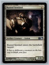Magic The Gathering Magic 2012 Rusted Sentinel #215/249 MTG TCG CCG M12