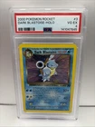 2000 Pokémon TCG Rocket Dark Blastoise Holo Rare #3 PSA 4