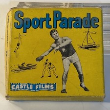 Sports Parade 16MM Film 332 Dare Devils on Ice by Castle Films Vintage