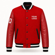 Custom Varsity Letterman Jacket Wool Cowhide ...